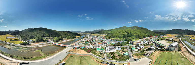Above Dongbu-myeon Park Golf Course 360° 파노라마 미리보기