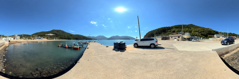 Deokwon Village Pier 360° 파노라마 미리보기