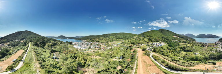 Above Gabaeryangjin Fortress 360° 파노라마 미리보기